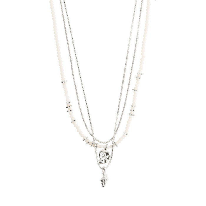 Pilgrim 3 in 1 Seashell Necklace 