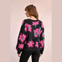 Molly Bracken Brushed Floral Knit