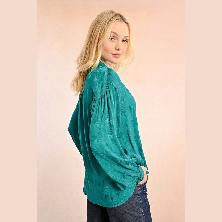 Molly Bracken Jade Blouse