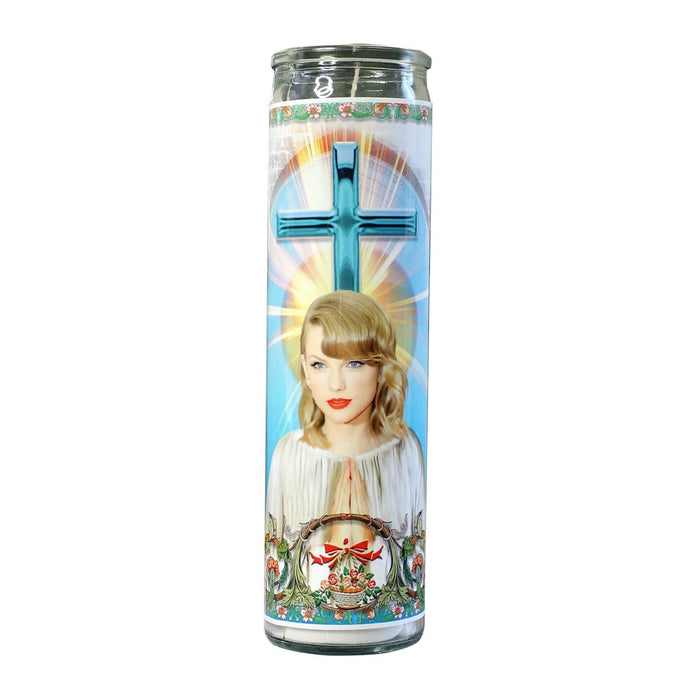 Taylor Swift Prayer Candle 