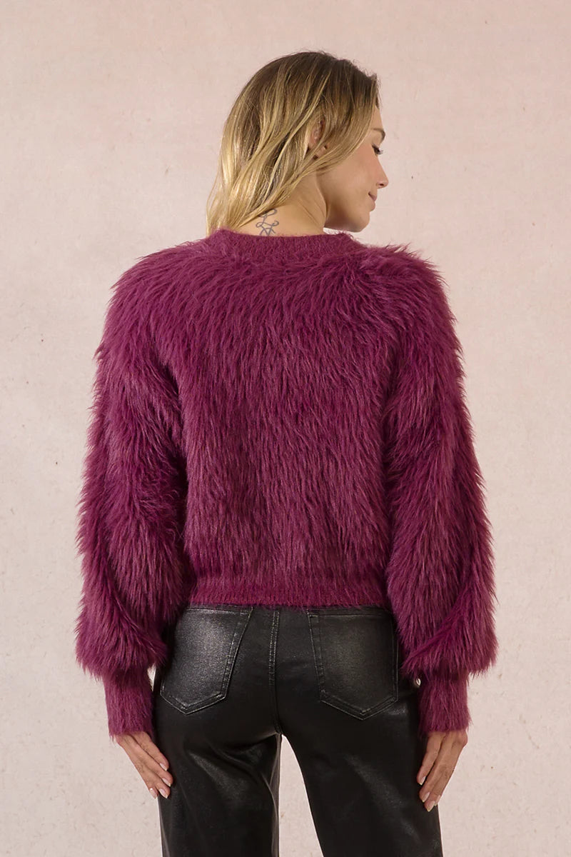 Molly Bracken Brushed Knit Sweater