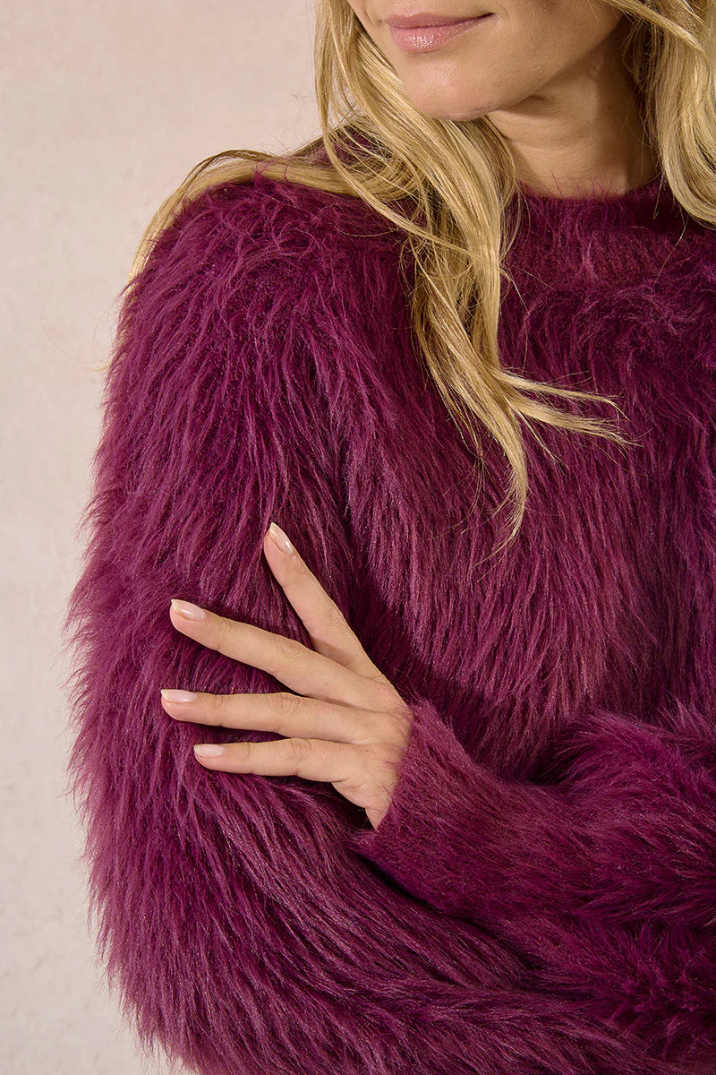 Molly Bracken Brushed Knit Sweater