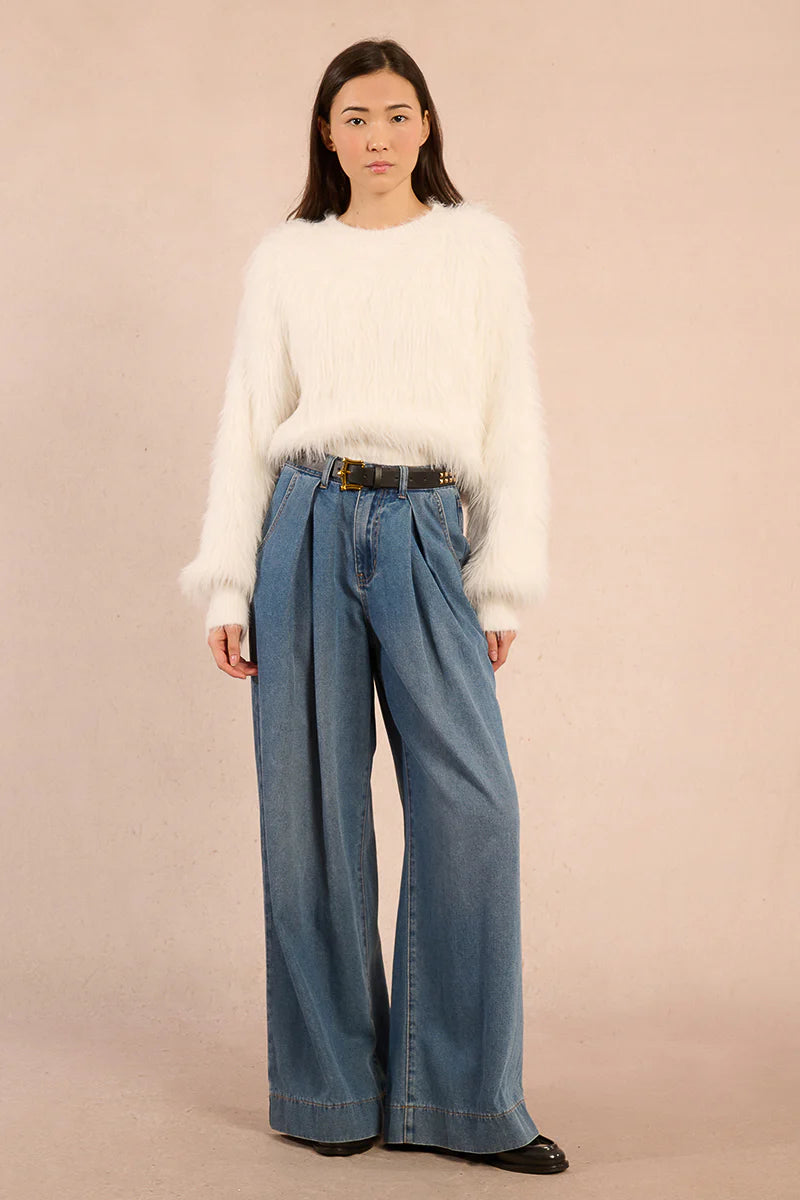 Molly Bracken Brushed Knit Sweater