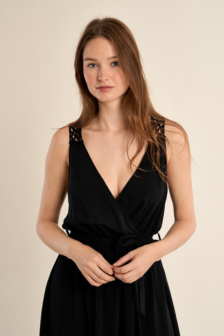 Molly Bracken Woven Detail Dress