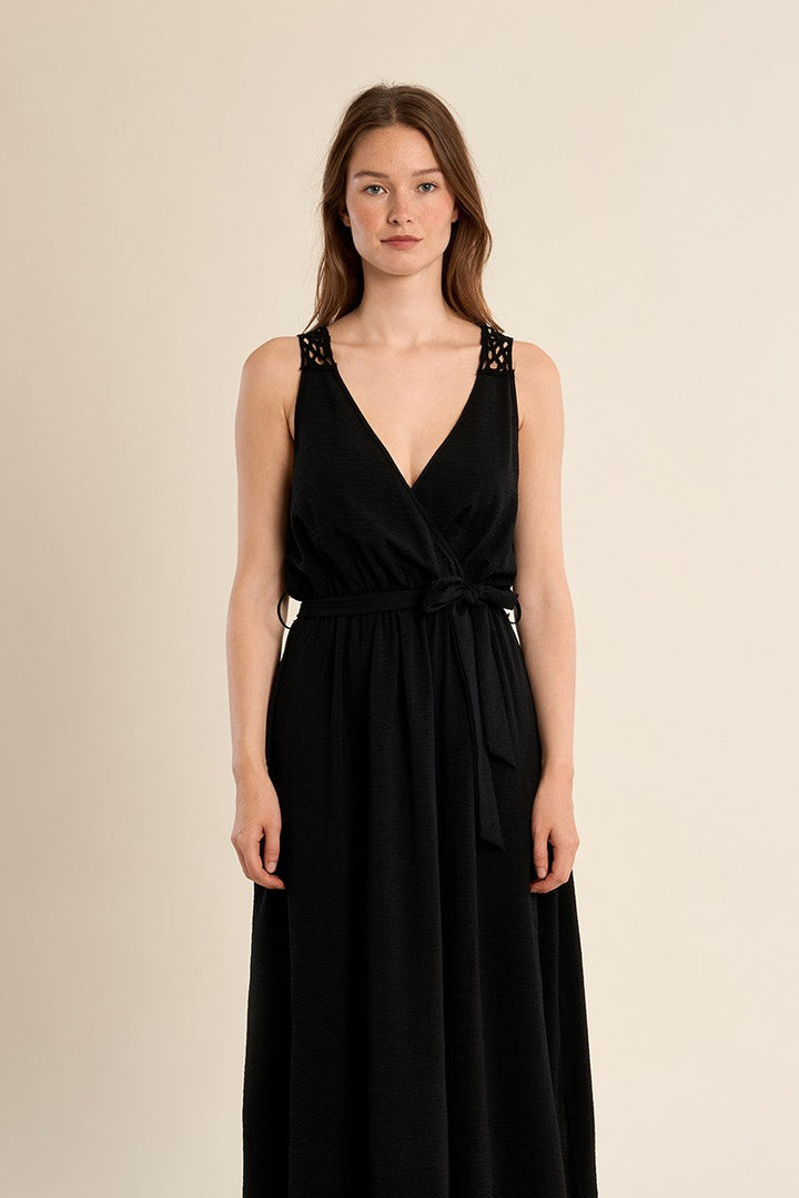 Molly Bracken Woven Detail Dress