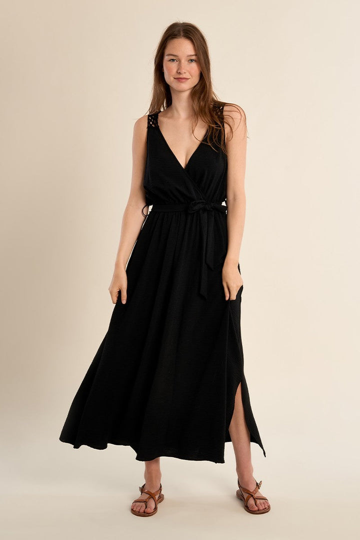 Molly Bracken Woven Detail Dress