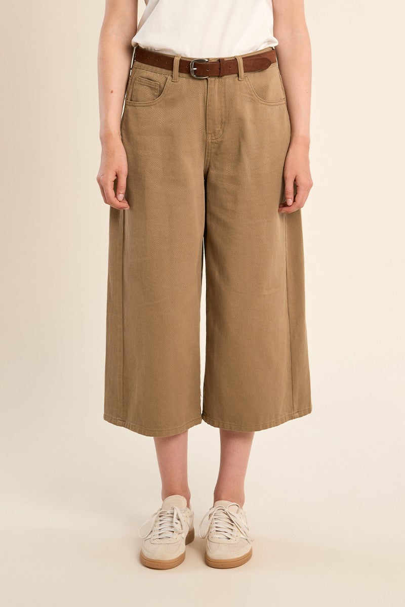 Molly Bracken Oversized Denim Culottes