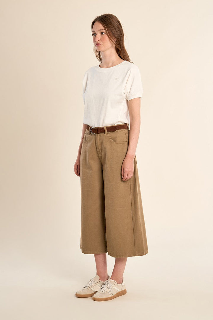 Molly Bracken Oversized Denim Culottes