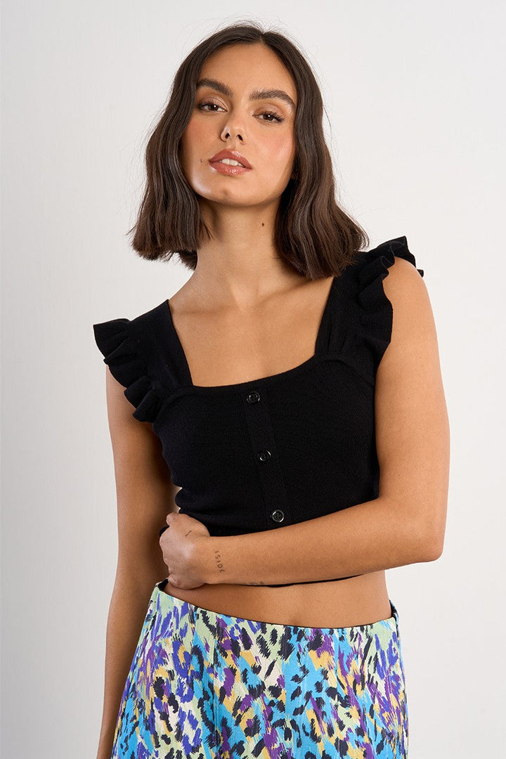 Molly Bracken Ruffle Tank Top