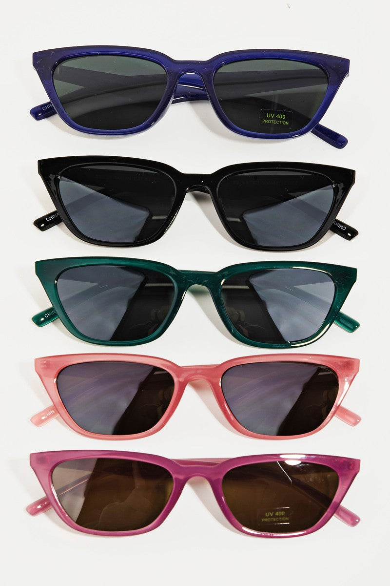 Sleek Frame Sunglasses