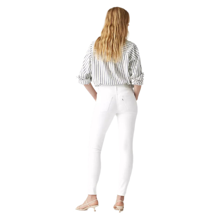 Levi's 721 High Rise Skinny Soft Clean White Jean