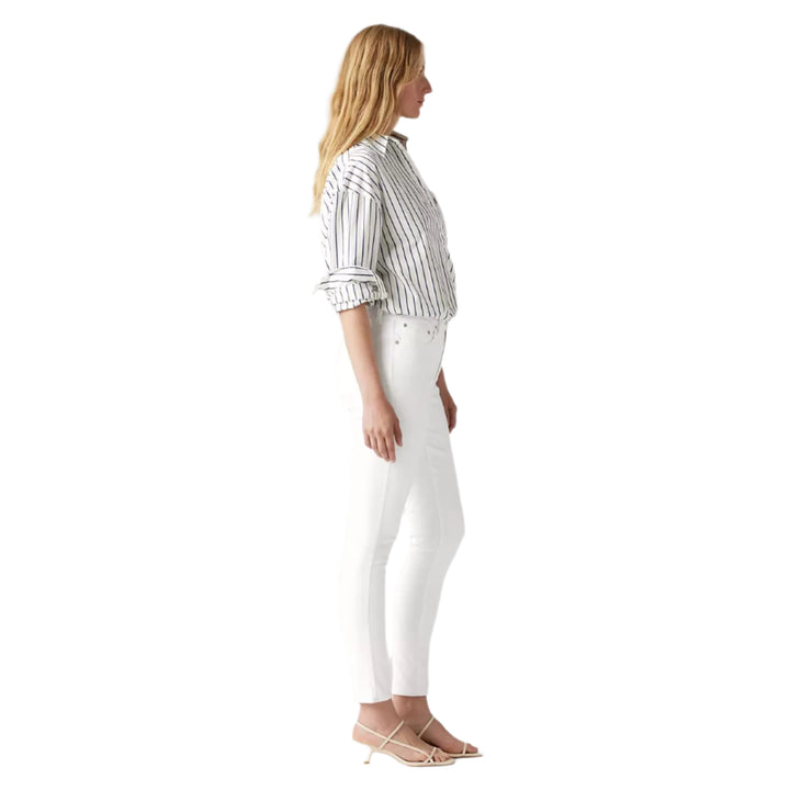 Levi's 721 High Rise Skinny Soft Clean White Jean