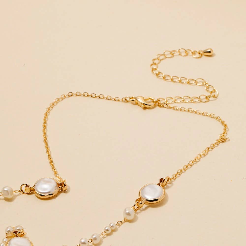 Pearls Chain Y-Necklace