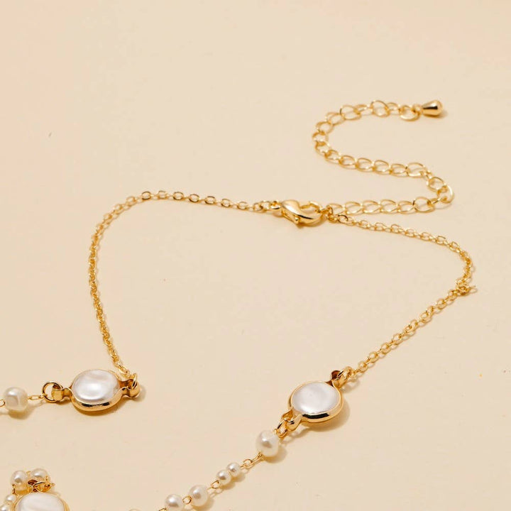Pearls Chain Y-Necklace