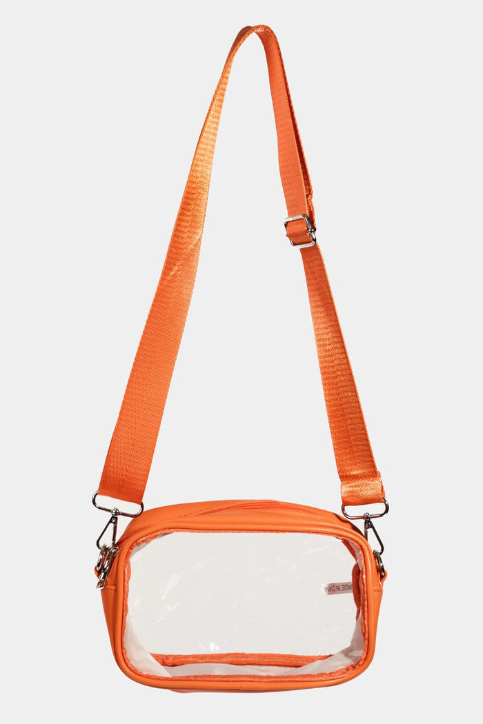 Clear Rectangle Crossbody Bag