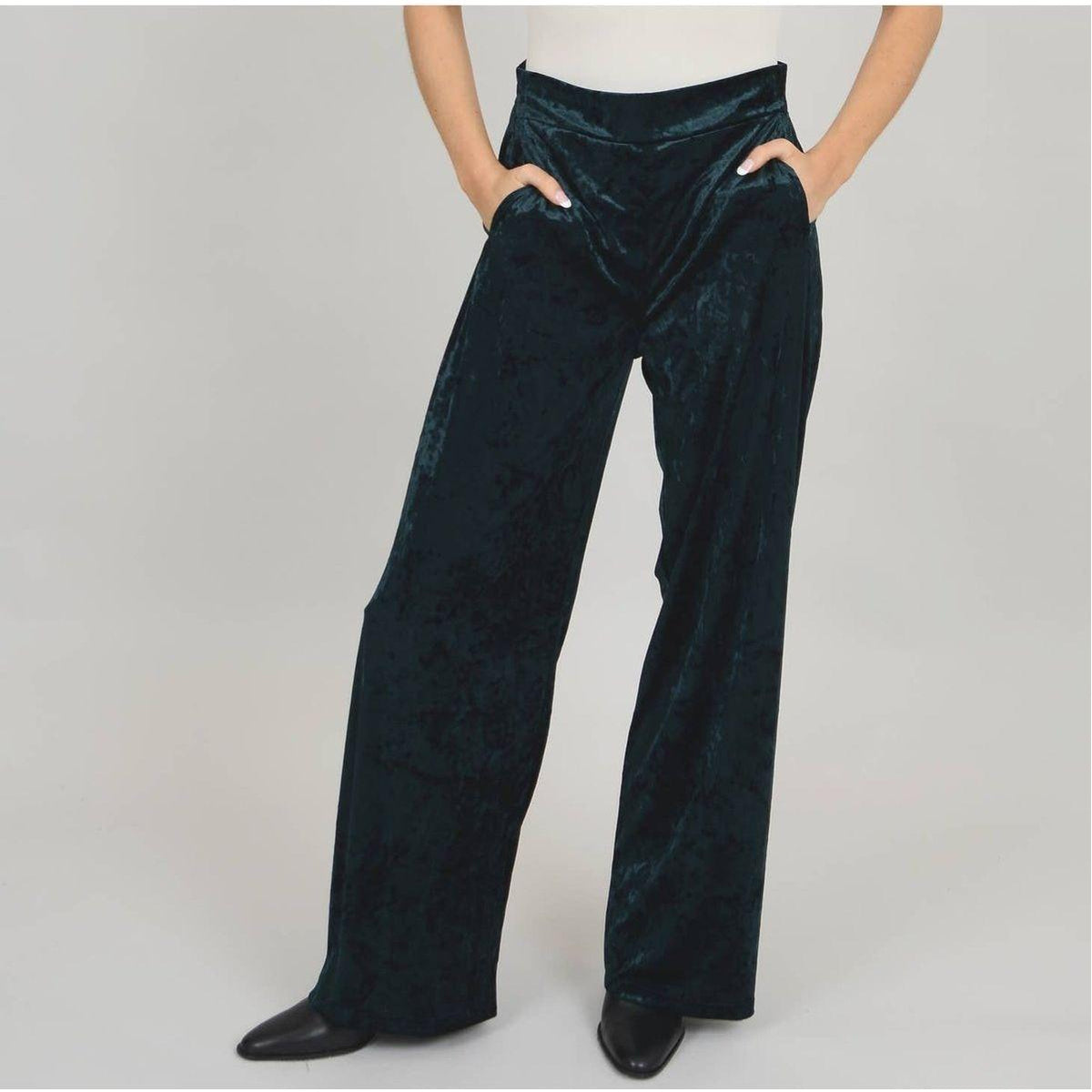 Lola's Room Victoria Crushed Velvet Pant
