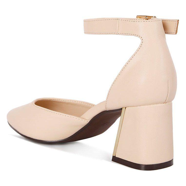 Myla Ankle Strap Block Heel