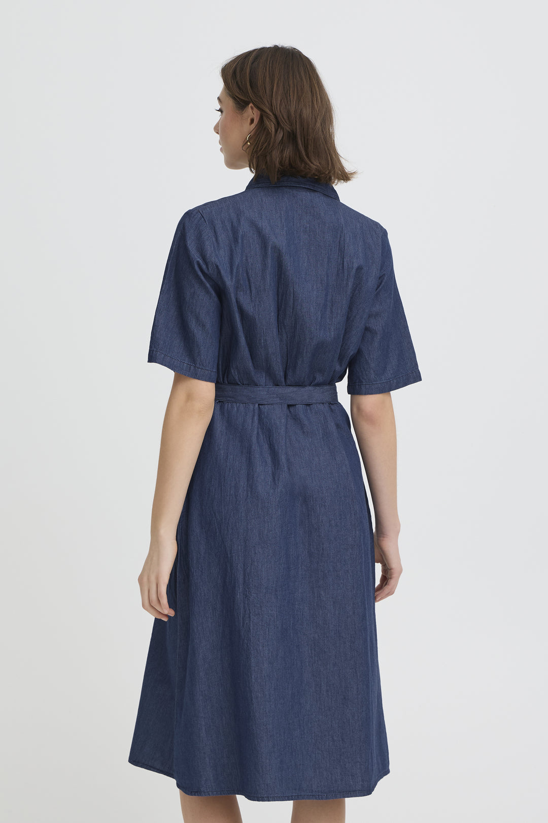 Fransa Denim Shirt Dress