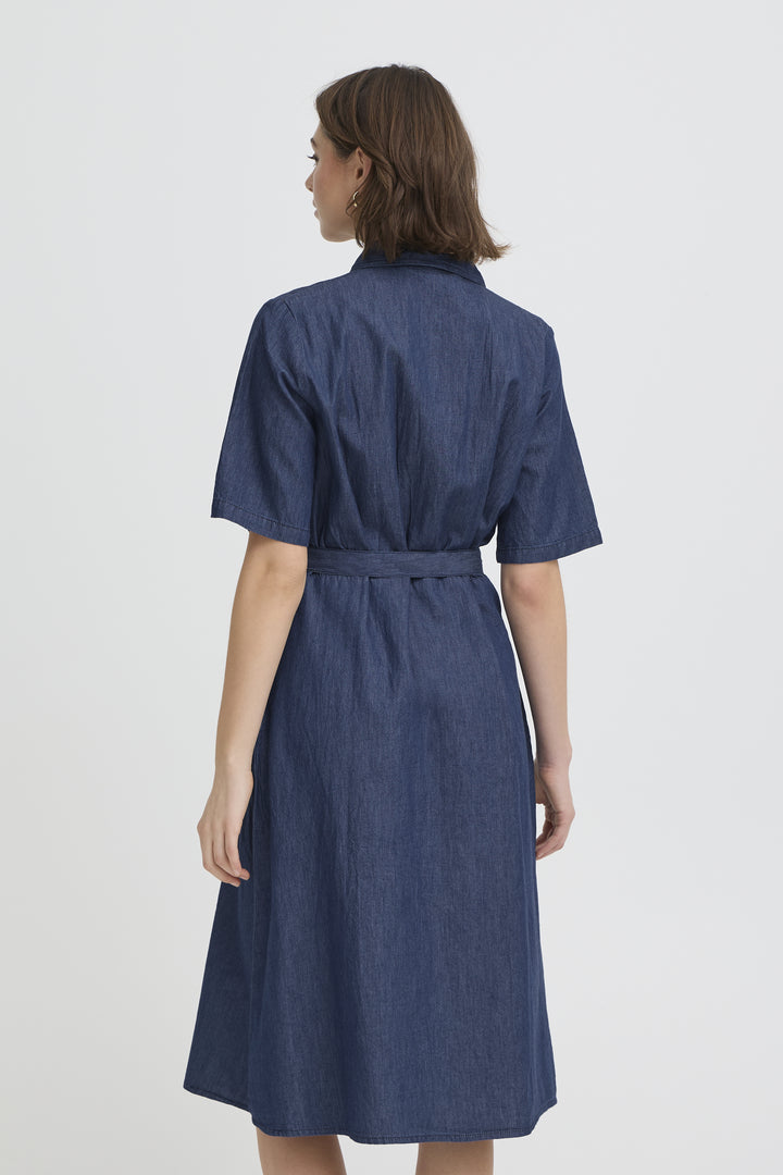 Fransa Denim Shirt Dress