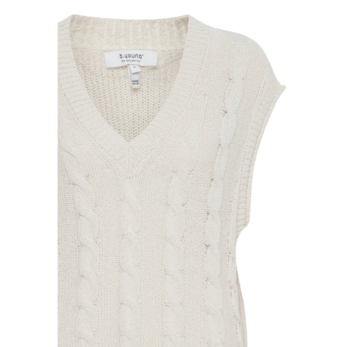 b.young Cable Knit Vest