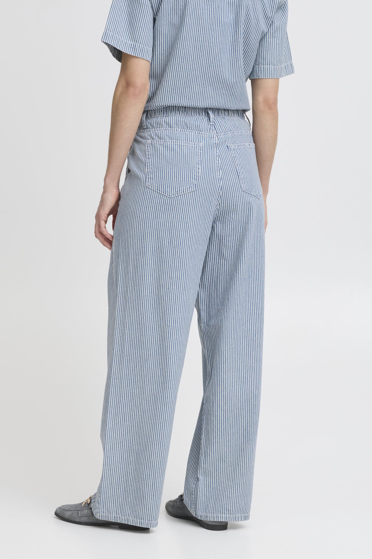 b.young Laro Railroad Stripe Pants