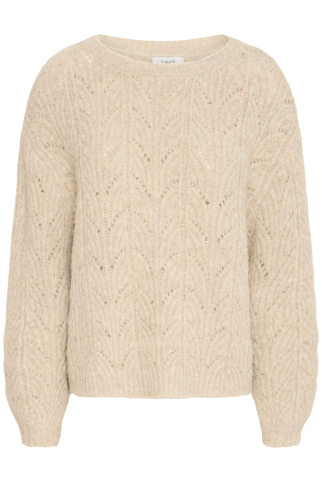 b.young Millers Cable Knit Sweater