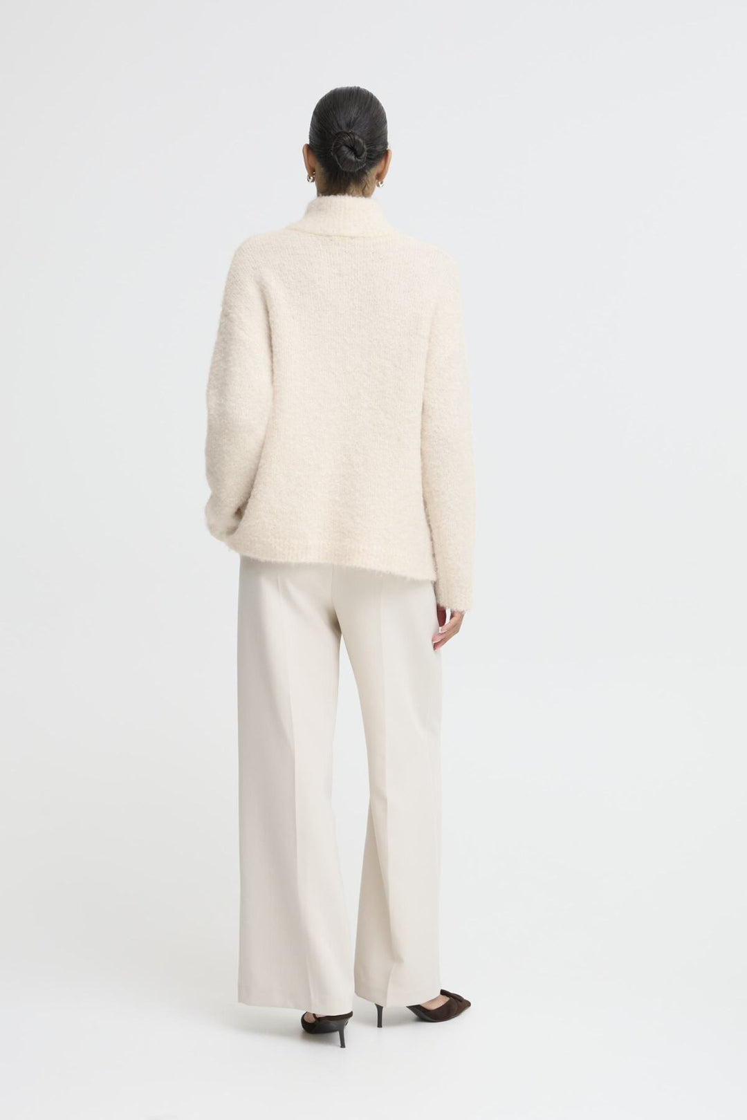 b.young Omanta Half Zip Sweater