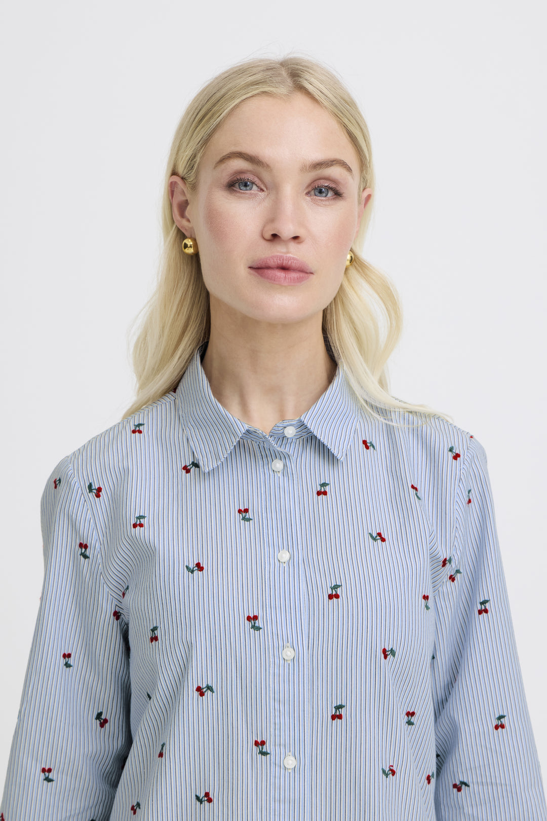 b.young Fenix Printed Button Down