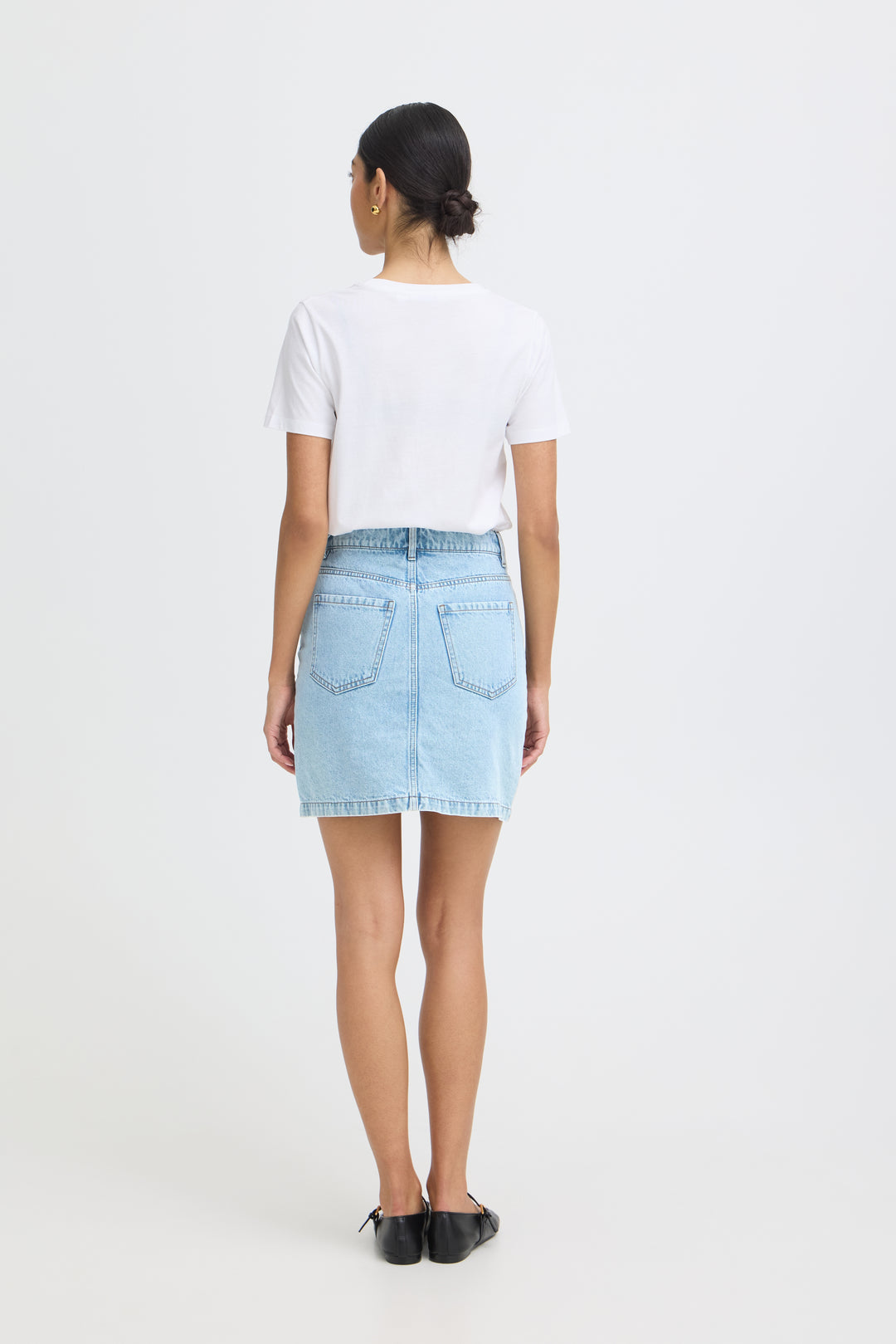 b.young Kannia Denim Skirt