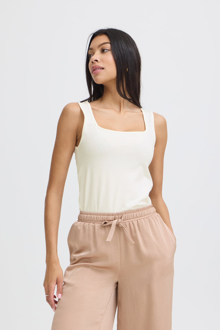 b.young Pandinna Square Neck Tank Top