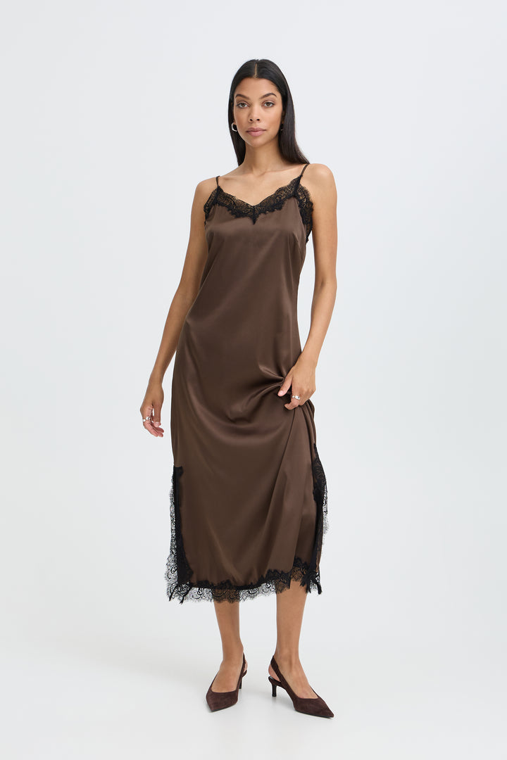 b.young Lippy Slip Dress