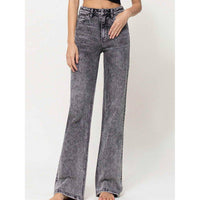 90s Vintage Acid Washed Flare Jeans 