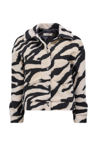 Astrid Zebra Print Jacket