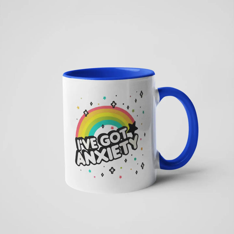 I've Got Anxiety Rainbow Mug