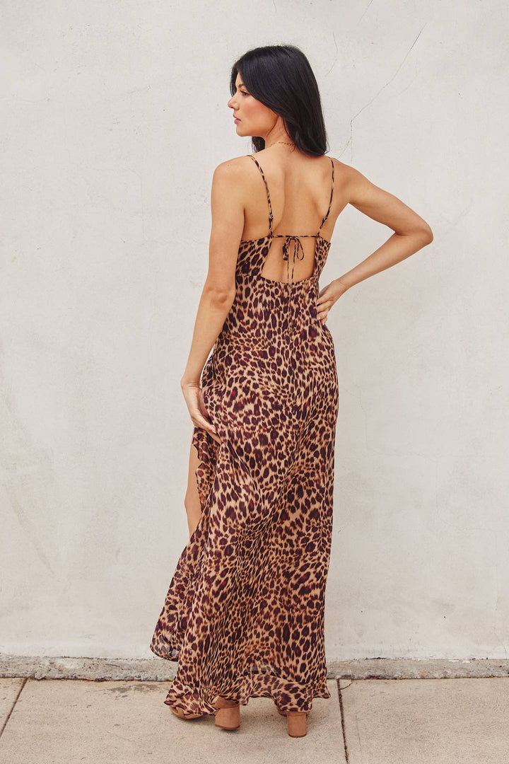 Most Wanted Ruffle Maxi Dress