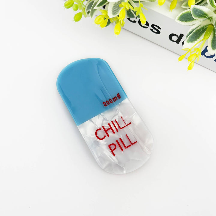 Acetate Pill Hair Clips,Nurses Day Hair Claw Clip: A