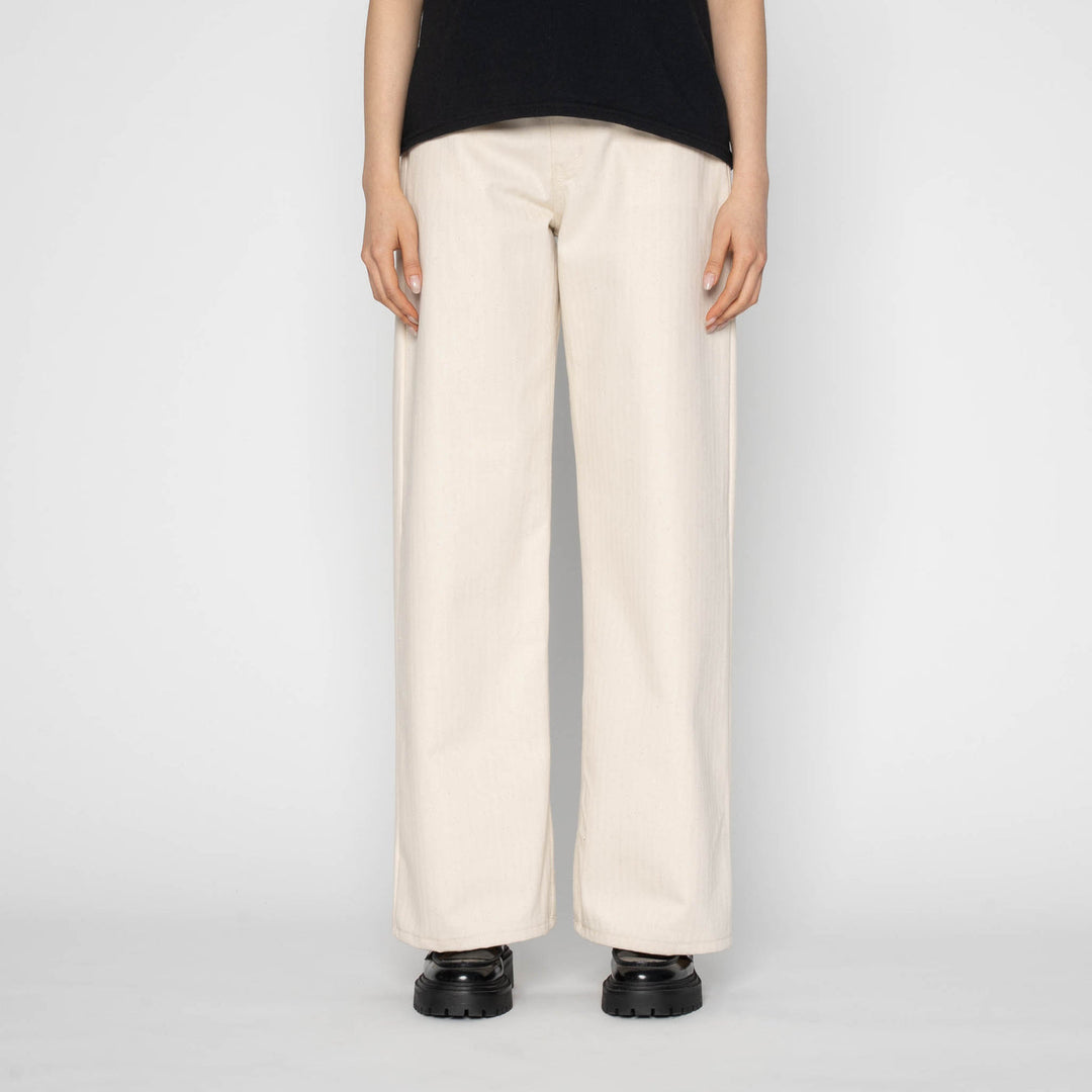 Naked &amp; Famous Denim Wild Wide West Hard Twist Organic Herringbone Jeans