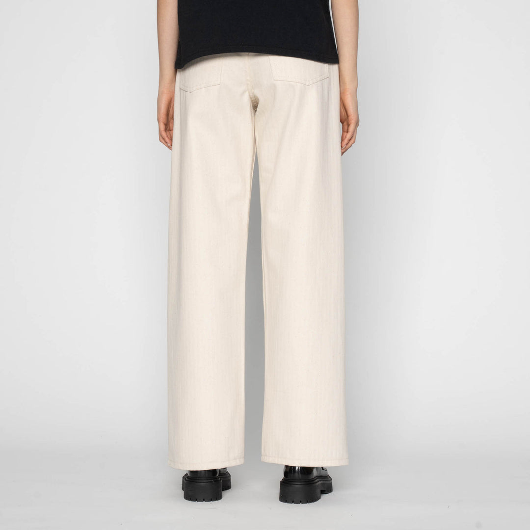 Naked &amp; Famous Denim Wild Wide West Hard Twist Organic Herringbone Jeans