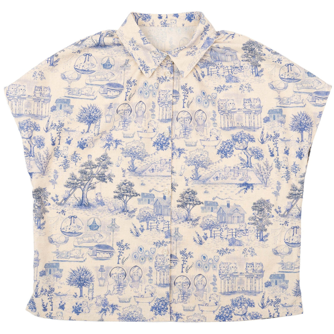 Naked &amp; Famous Denim Billie Cat Shirt