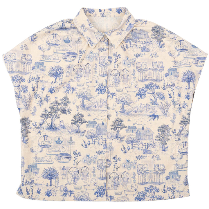 Naked &amp; Famous Denim Billie Cat Shirt