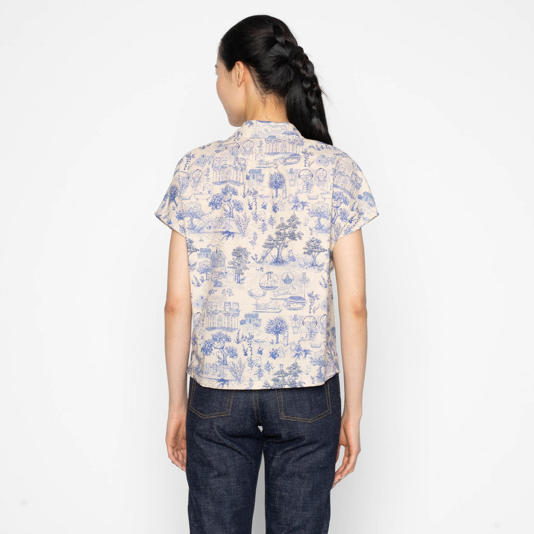 Naked &amp; Famous Denim Billie Cat Shirt