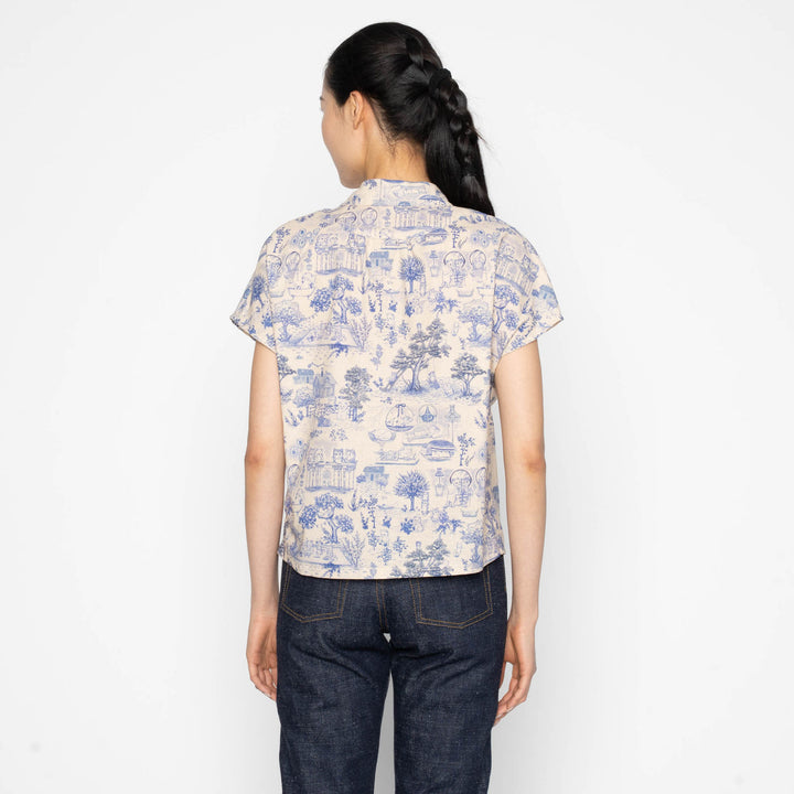 Naked &amp; Famous Denim Billie Cat Shirt