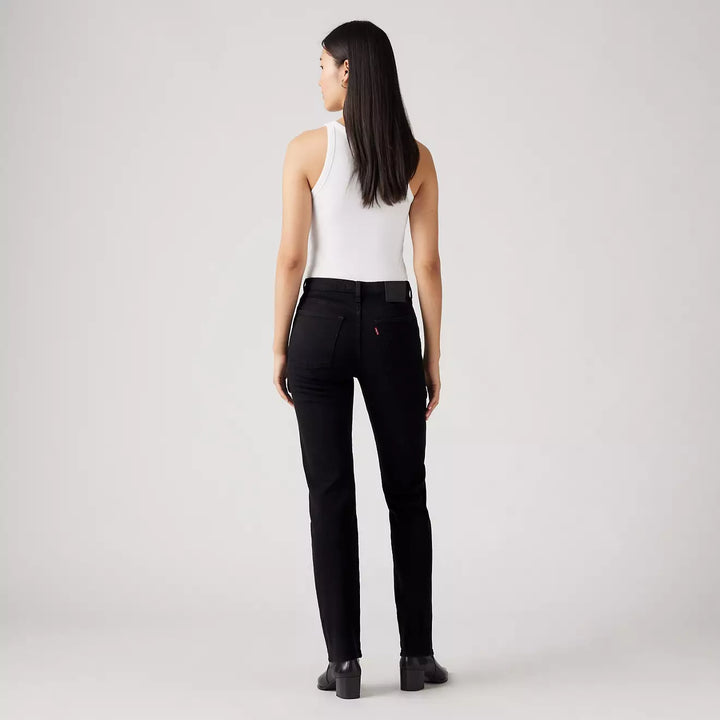 Levi's Wedgie Straight Black Sprout