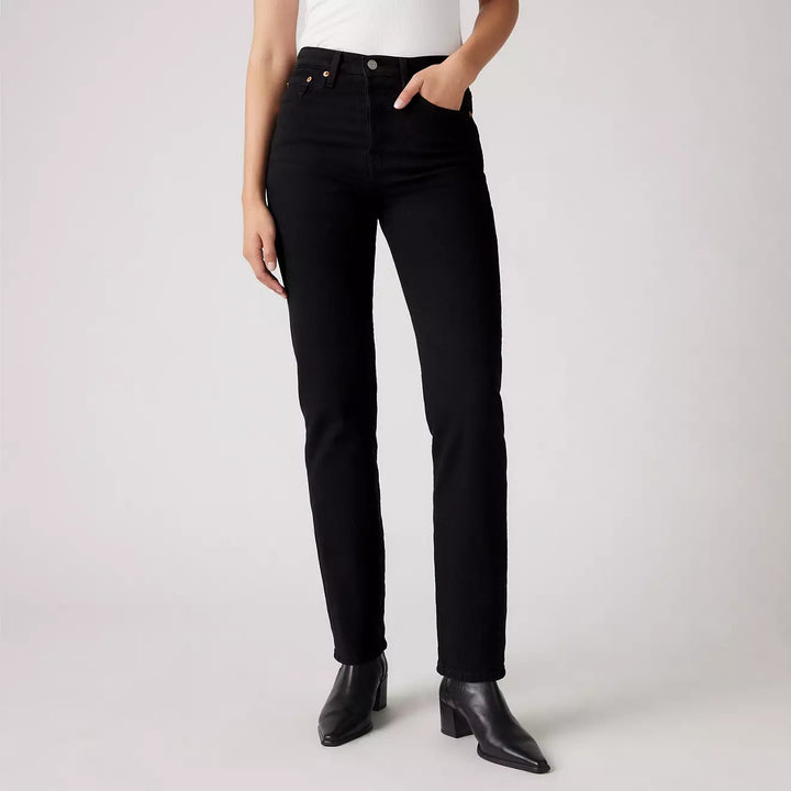 Levi's Wedgie Straight Black Sprout
