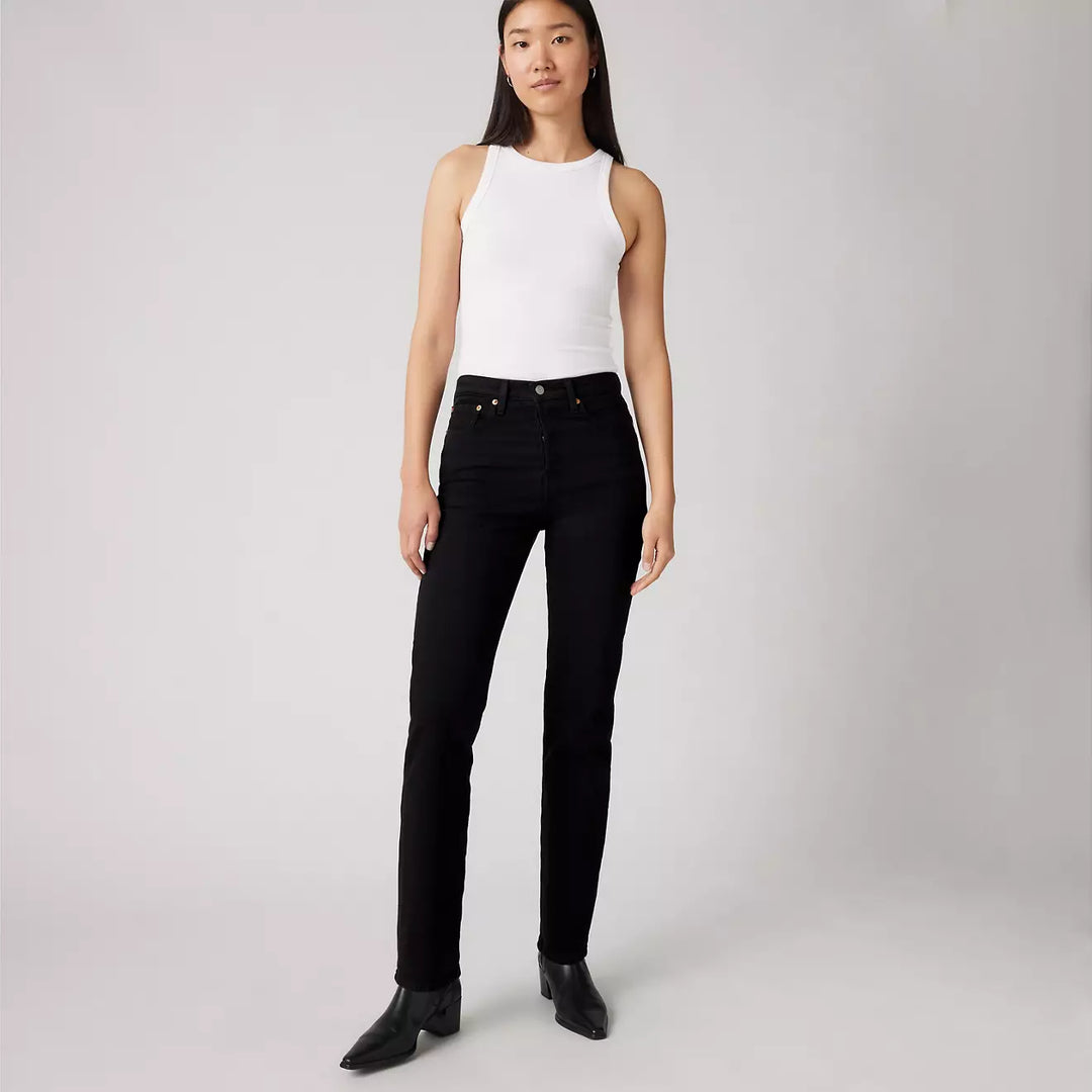 Levi's Wedgie Straight Black Sprout