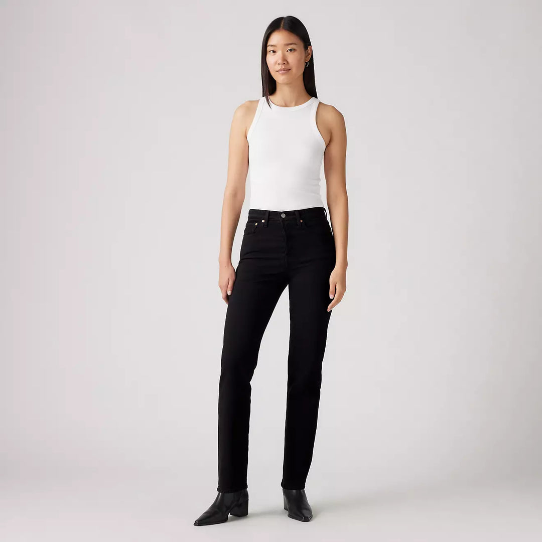 Levi's Wedgie Straight Black Sprout