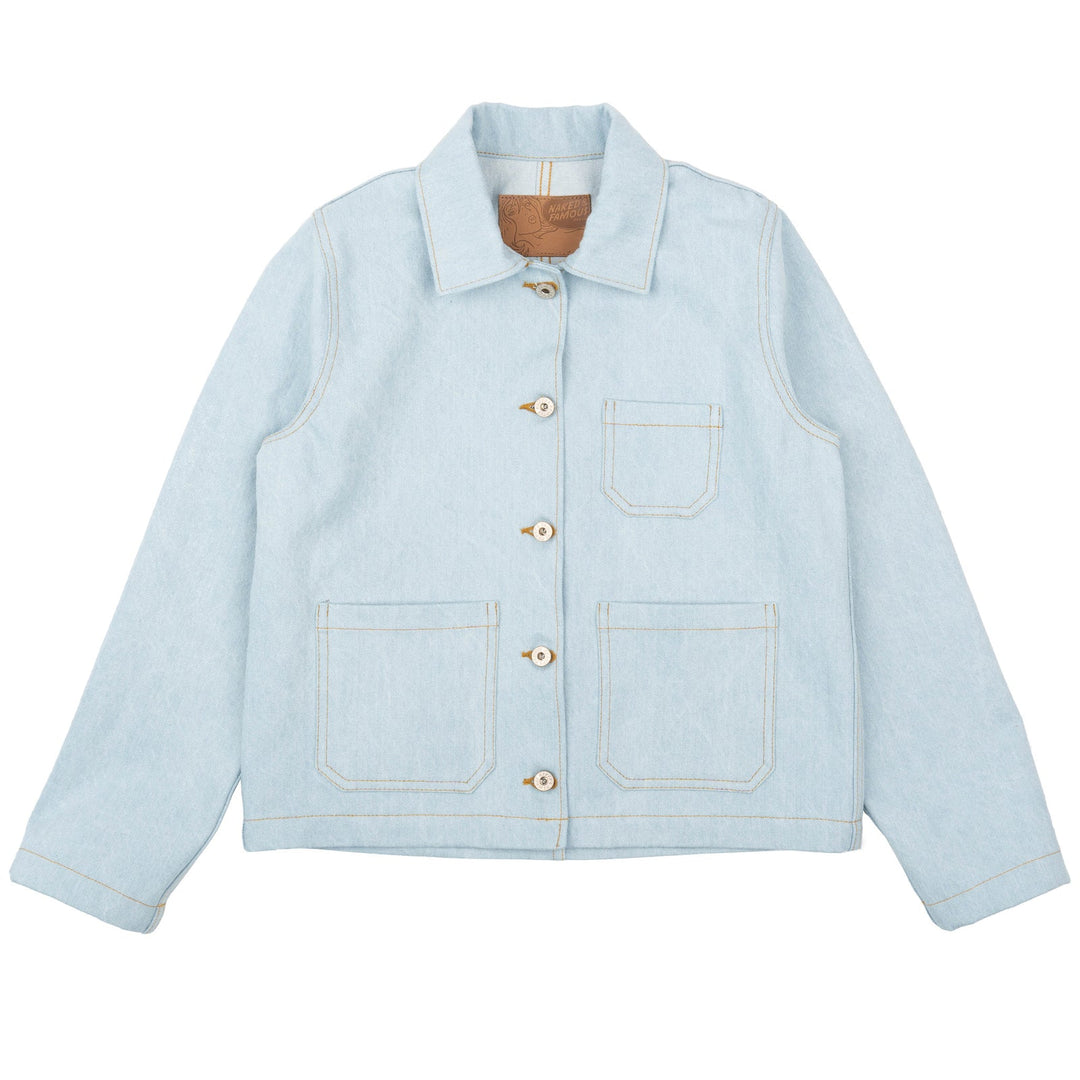 Naked &amp; Famous Denim Gracie Secret Agent Denim Jacket