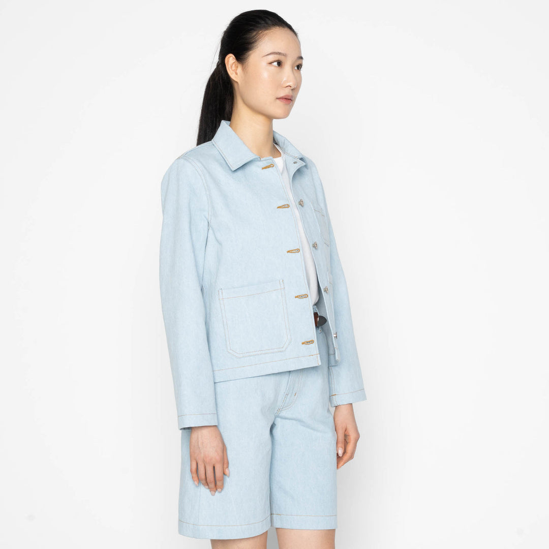 Naked &amp; Famous Denim Gracie Secret Agent Denim Jacket