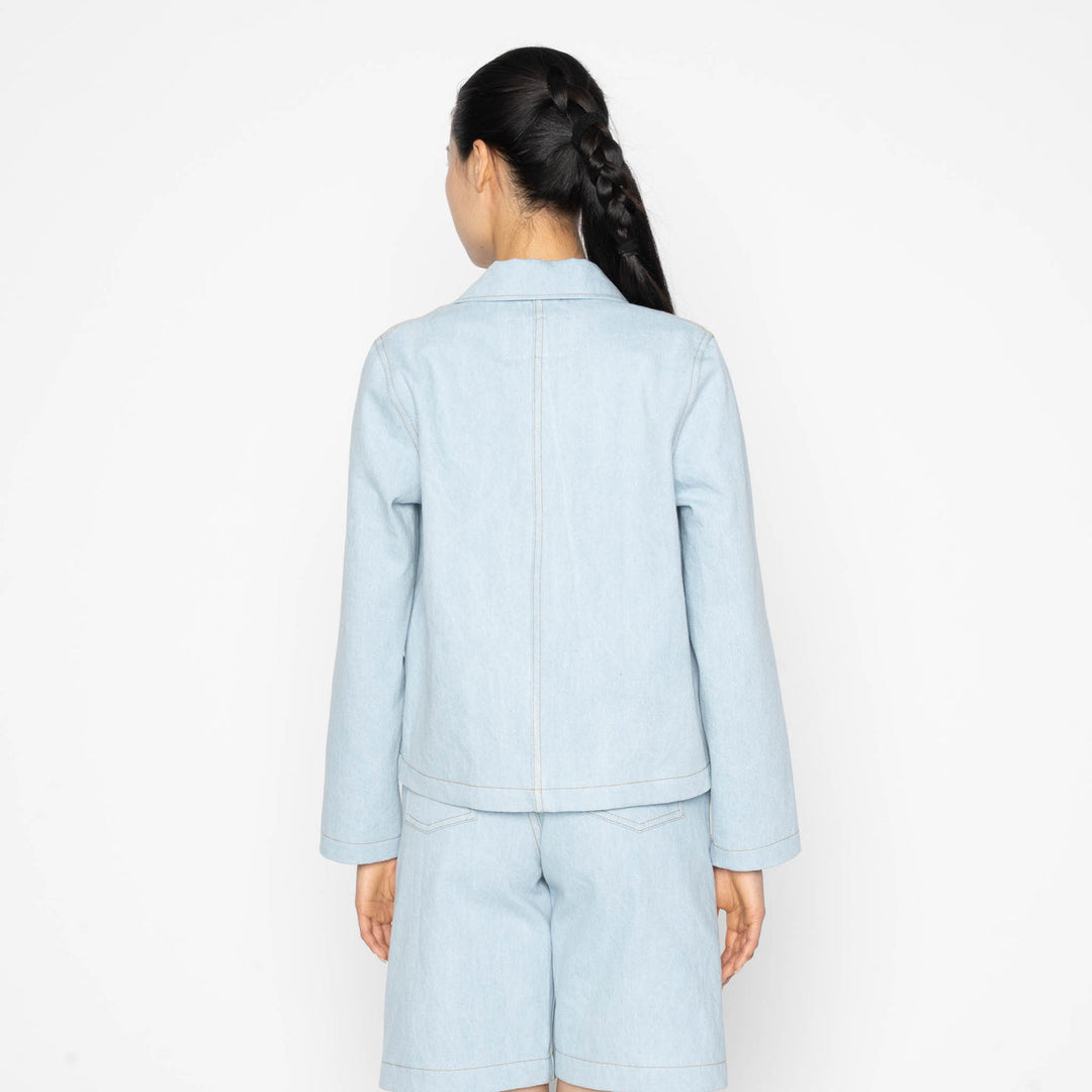 Naked &amp; Famous Denim Gracie Secret Agent Denim Jacket