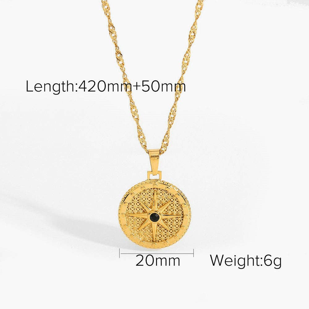 Vintage Zircon Heart Necklace DPJN49: 8